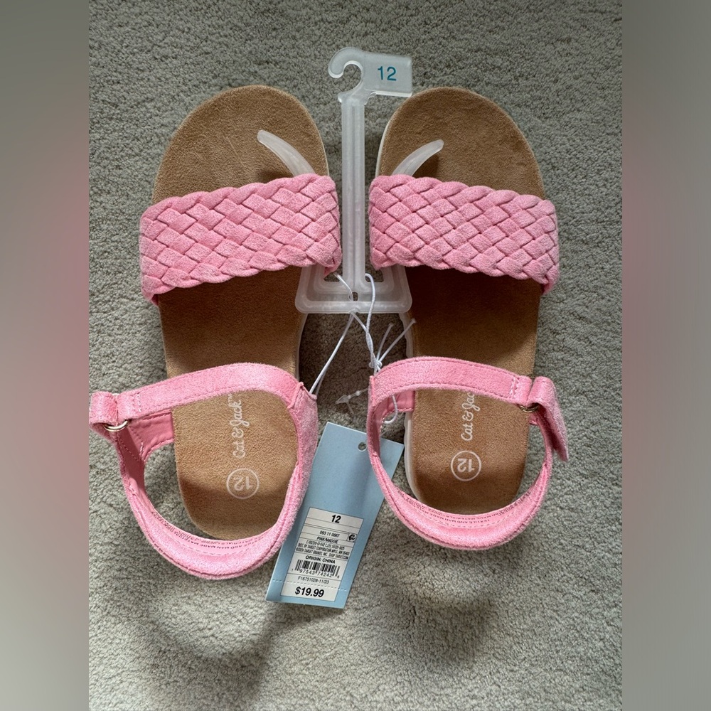 BRAND NEW girls 12T sandals from Target
